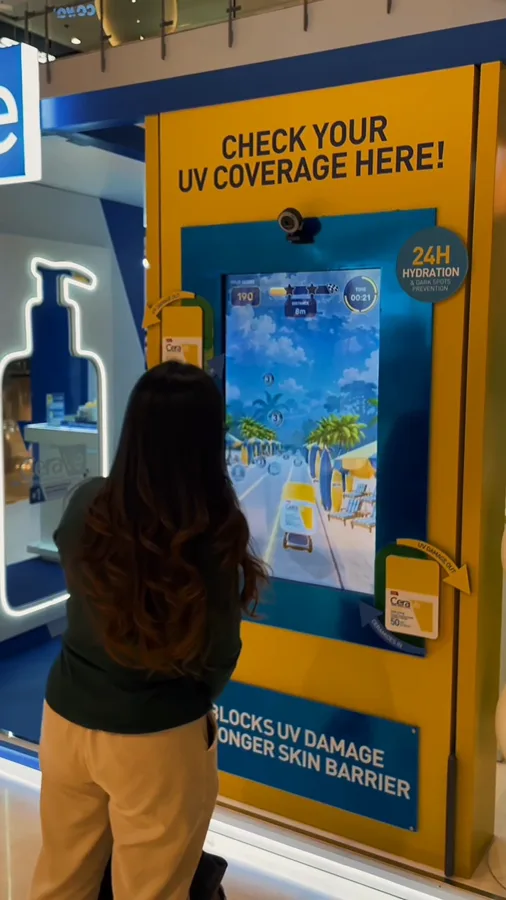 CeraVe: UV game & UV coverage mirror