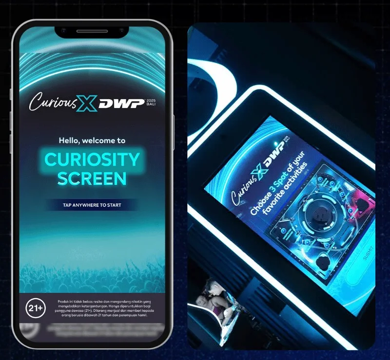 IQOS: Curiosity Screen: feedback people enjoy giving