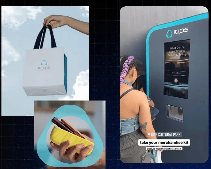 IQOS: Self-service merchandise kit