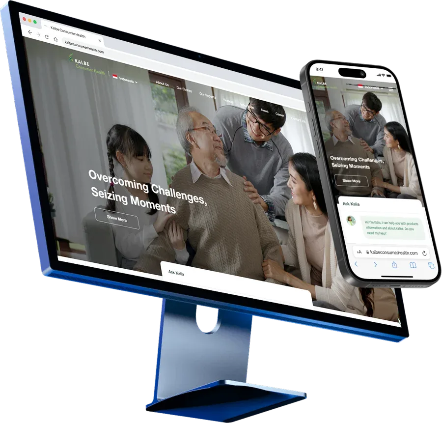 Kalbe Consumer Health: One website for nine countries