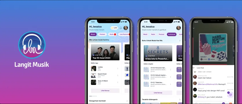 Langit Musik: Revitalizing a music streaming app