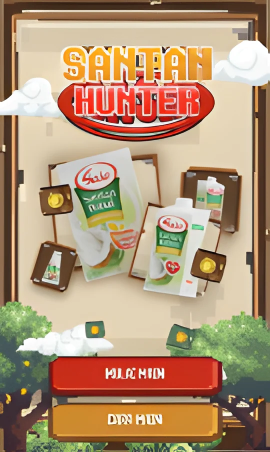 Sasa Santan: Santan Hunter: a pixel-art catching game