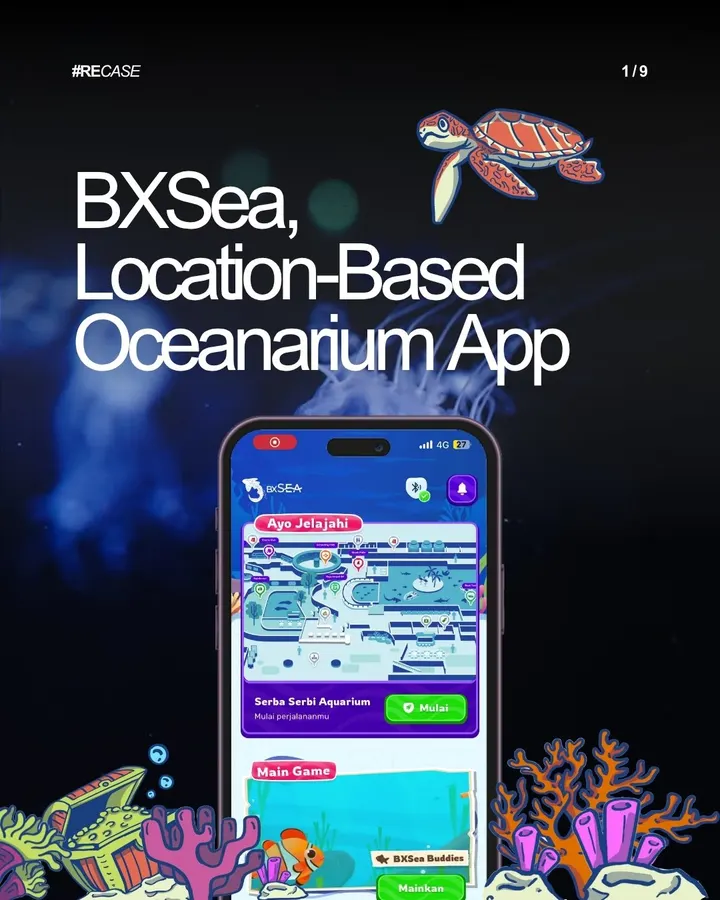 BXSea: A location-based oceanarium app