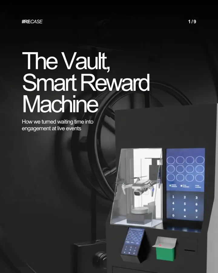 Live events: The Vault, a smart reward machine
