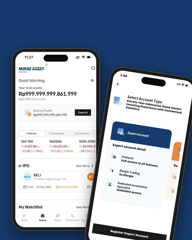 Mirae Asset Sekuritas: Pre-launch UX research for a trading app