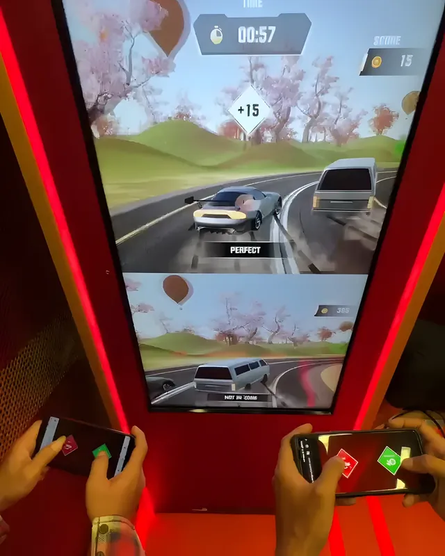 Live events: Phonetroller: race with your phone as the controller